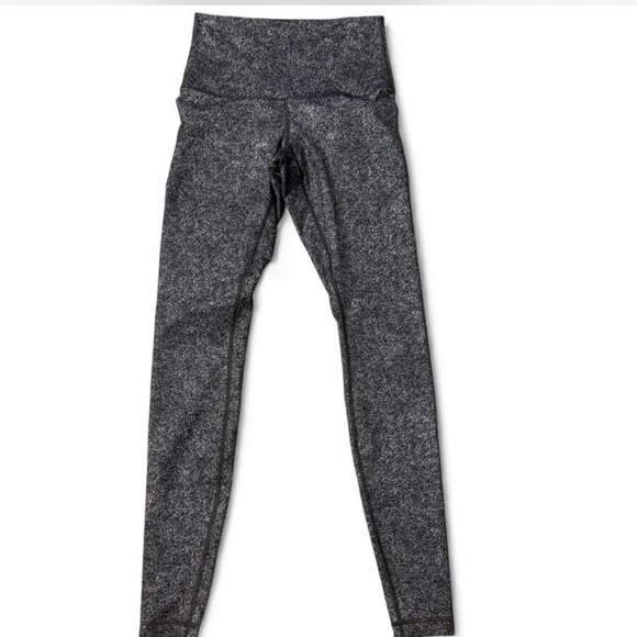 Gray High-Waisted Leggings - Picture 1 of 6